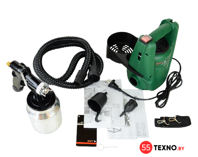 Краскораспылитель DWT ESP05-200 T - Изображение №6 — Интернет-магазин 55texno.by