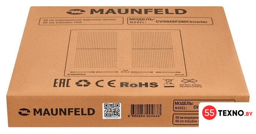 Варочная панель MAUNFELD CVI594SF2WH Inverter - Изображение №8 — Интернет-магазин 55texno.by