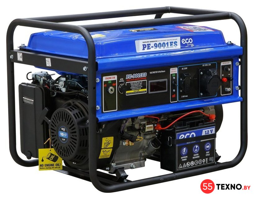 Бензиновый генератор ECO PE-9001ES - Изображение №1 — Интернет-магазин 55texno.by