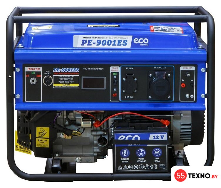 Бензиновый генератор ECO PE-9001ES - Изображение №2 — Интернет-магазин 55texno.by