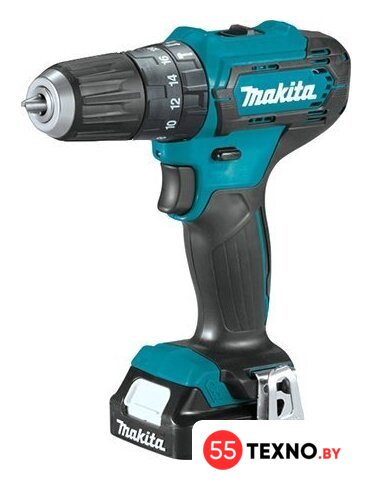 Ударная дрель-шуруповерт Makita HP333DWME (с 2-мя АКБ, кейс) - Изображение №2 — Интернет-магазин 55texno.by