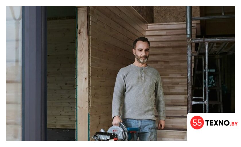 Торцовочная пила Bosch GCM 216 Professional 0601B33000 - Изображение №4 — Интернет-магазин 55texno.by