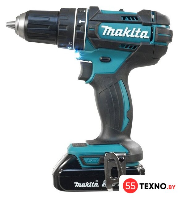 Ударная дрель-шуруповерт Makita DHP482SYE (с 2-мя АКБ) - Изображение №2 — Интернет-магазин 55texno.by