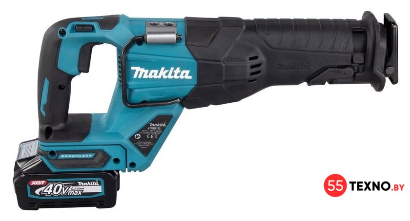 Сабельная пила Makita JR001GM201 (с 2-мя АКБ 4 Ah, кейс) - Изображение №6 — Интернет-магазин 55texno.by