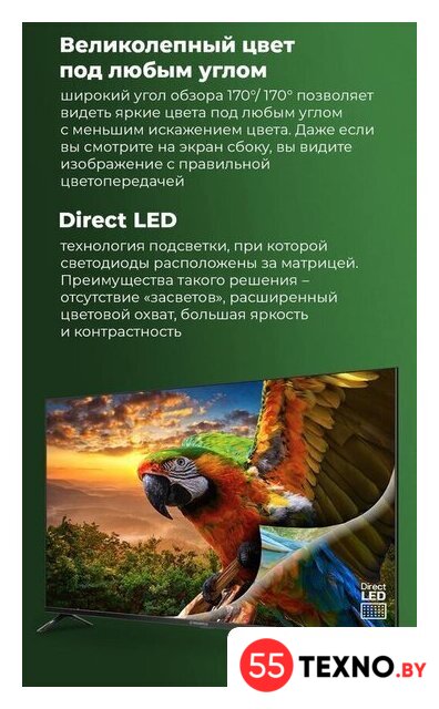 Телевизор MAUNFELD MLT43FSD02 - Изображение №6 — Интернет-магазин 55texno.by