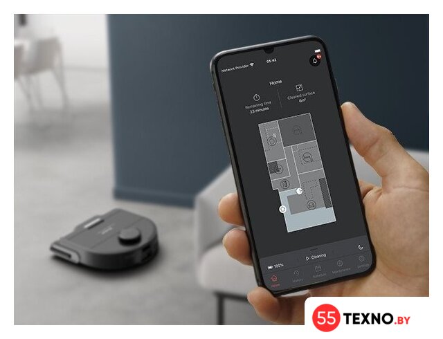 Робот-пылесос Tefal X-Plorer S240+ AI RG9695WH - Изображение №6 — Интернет-магазин 55texno.by