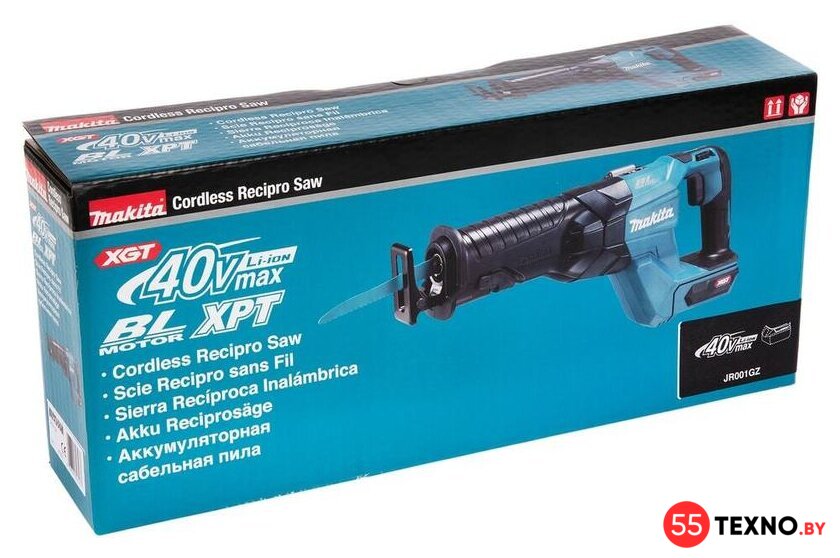 Сабельная пила Makita JR001GZ (без АКБ) - Изображение №15 — Интернет-магазин 55texno.by