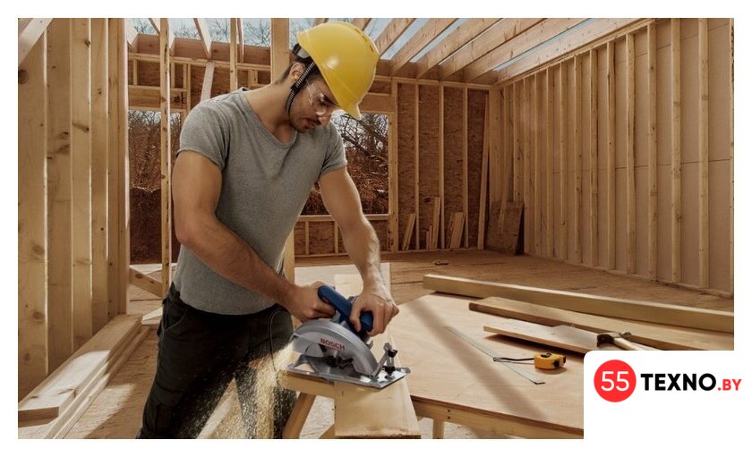 Дисковая (циркулярная) пила Bosch GKS 140 Professional 06016B3020 - Изображение №4 — Интернет-магазин 55texno.by