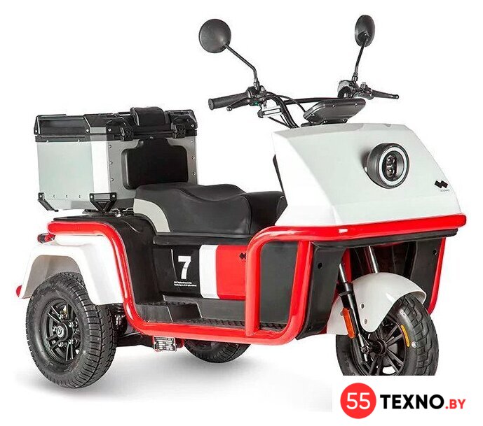 Электроскутер Gelbert Wanshida DOUHAO 60V 800W (белый) - Изображение №1 — Интернет-магазин 55texno.by