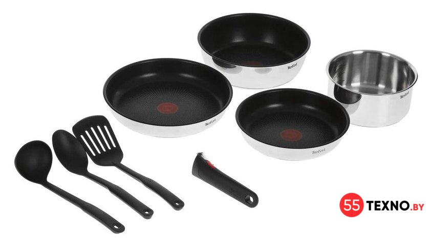 Набор кастрюль Tefal Ingenio Emotion L8978S04 - Изображение №1 — Интернет-магазин 55texno.by