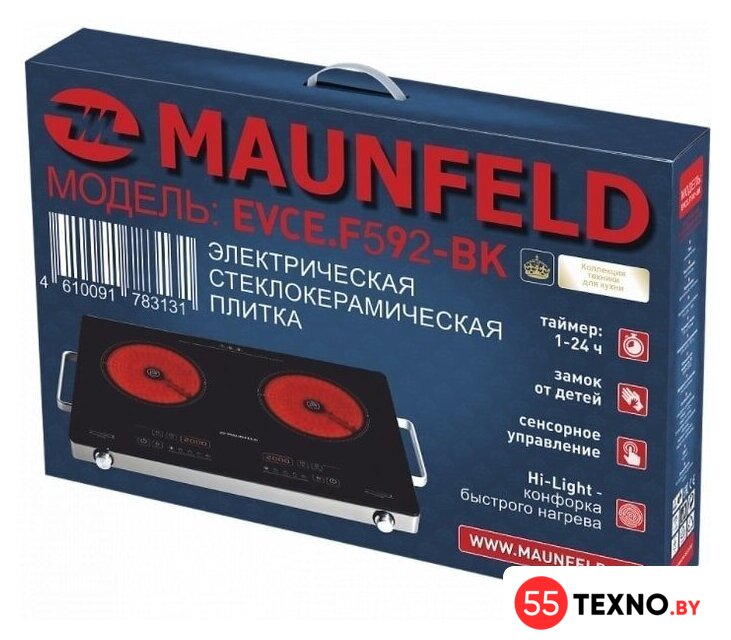 Настольная плита MAUNFELD EVCE.F592-BK - Изображение №14 — Интернет-магазин 55texno.by