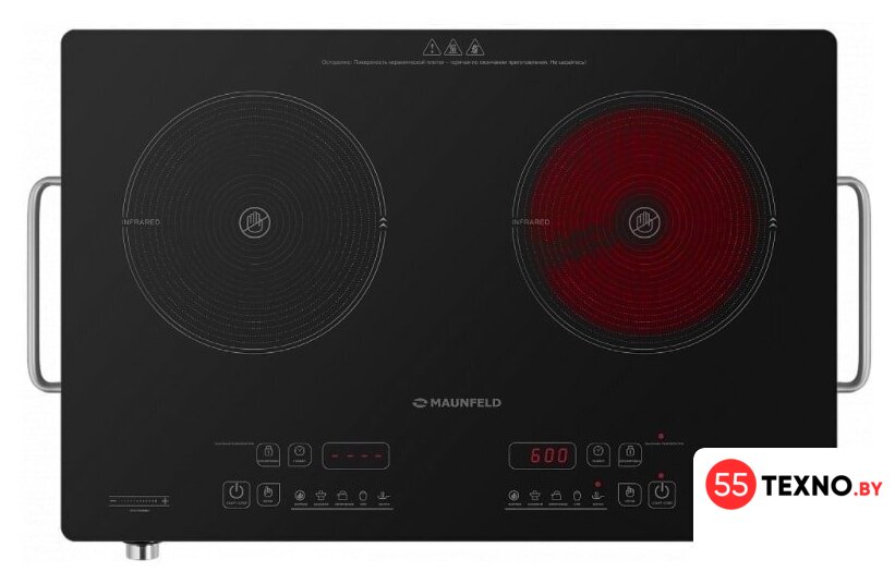 Настольная плита MAUNFELD EVCE.F592-BK - Изображение №2 — Интернет-магазин 55texno.by