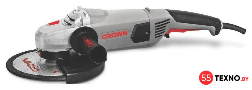 Угловая шлифмашина Crown CT13500-230N - Изображение №2 — Интернет-магазин 55texno.by