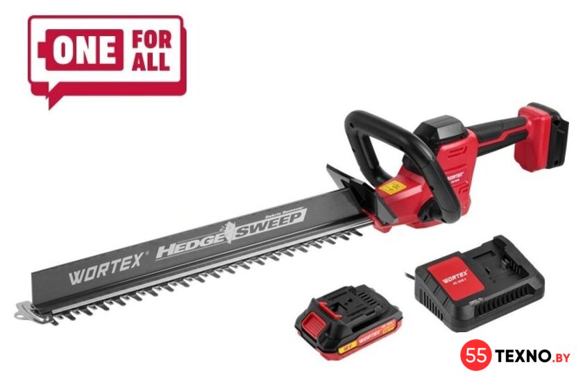 Кусторез Wortex DB 5018 ALL1 XLT Set 1334650 (с 1-им АКБ) - Изображение №1 — Интернет-магазин 55texno.by