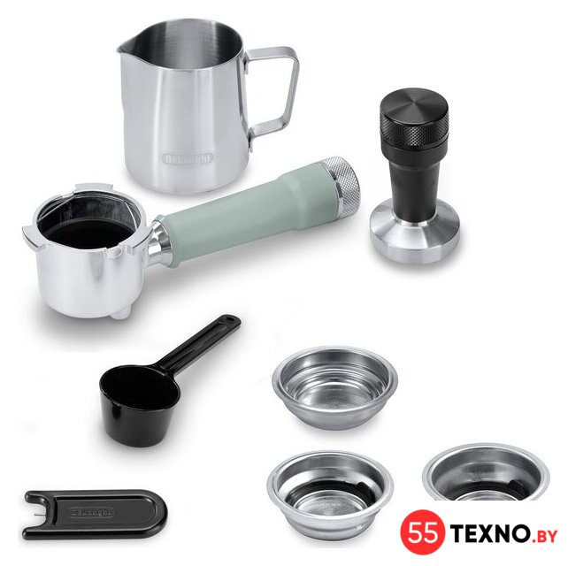 Рожковая кофеварка DeLonghi Dedica EC890.GR - Изображение №8 — Интернет-магазин 55texno.by