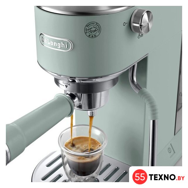 Рожковая кофеварка DeLonghi Dedica EC890.GR - Изображение №6 — Интернет-магазин 55texno.by