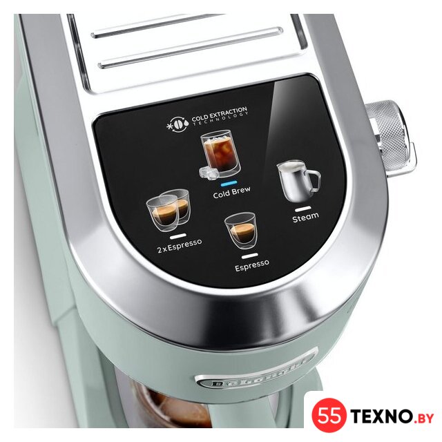 Рожковая кофеварка DeLonghi Dedica EC890.GR - Изображение №4 — Интернет-магазин 55texno.by