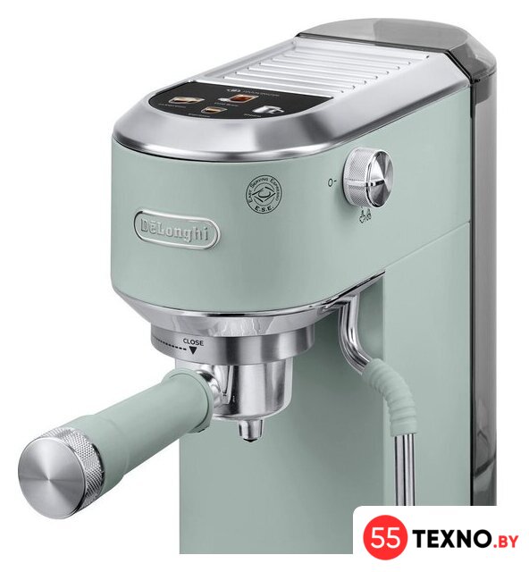 Рожковая кофеварка DeLonghi Dedica EC890.GR - Изображение №3 — Интернет-магазин 55texno.by