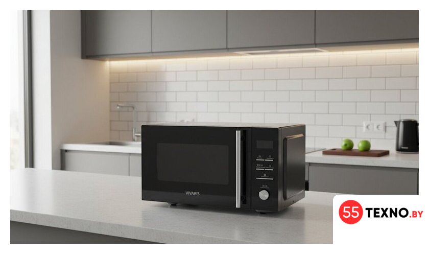Микроволновая печь Vivaris VCM F23B1DF - Изображение №5 — Интернет-магазин 55texno.by