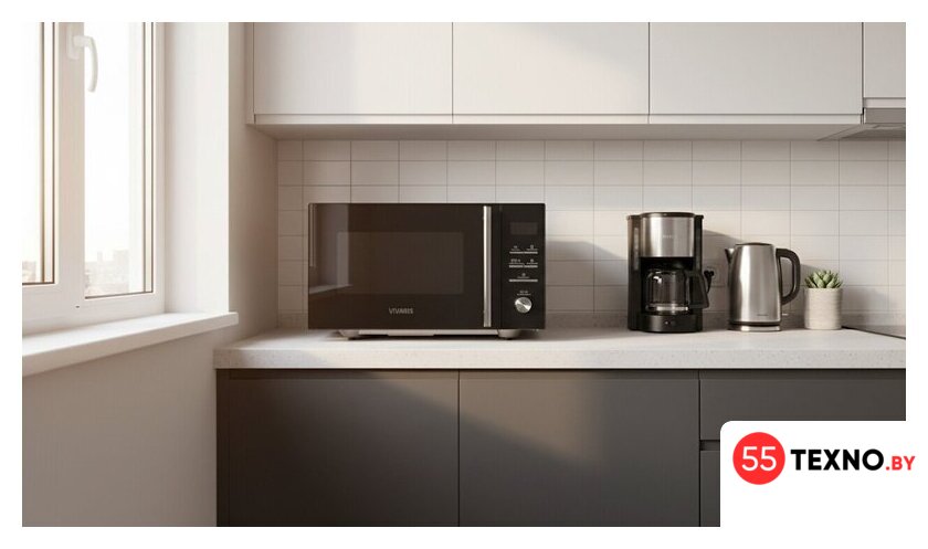 Микроволновая печь Vivaris VCM F23B1DF - Изображение №7 — Интернет-магазин 55texno.by
