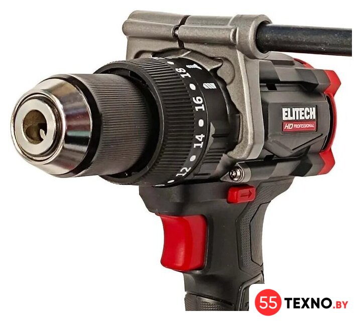 Ударная дрель-шуруповерт ELITECH CD 20BL2 E2201.042.00 (без АКБ) - Изображение №3 — Интернет-магазин 55texno.by