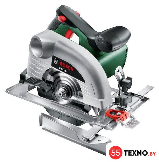 Дисковая (циркулярная) пила Bosch PKS 40 [06033C5000] - Изображение №1 — Интернет-магазин 55texno.by