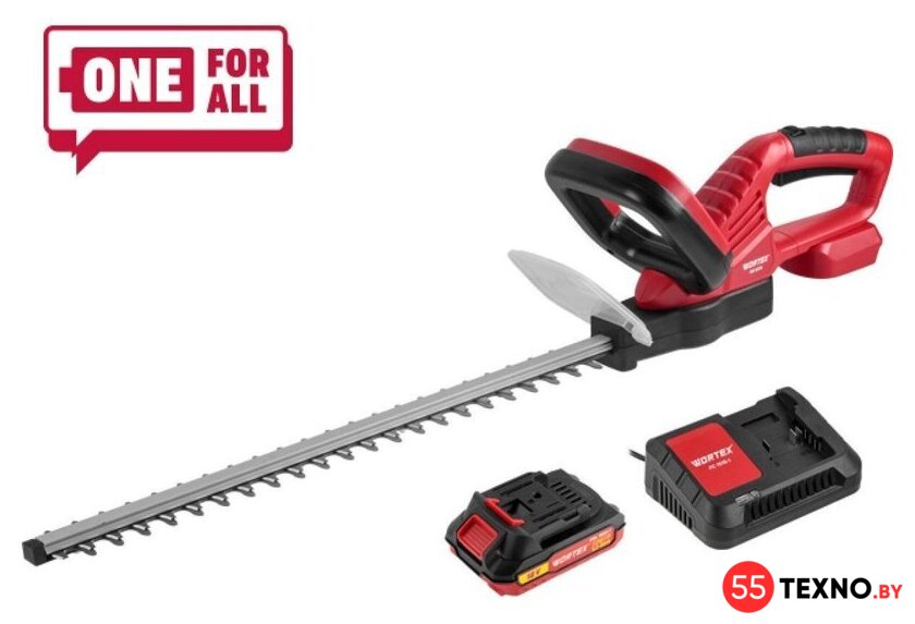 Кусторез Wortex DB 5218 ALL1 XLT Set 1334652 (с 1-им АКБ) - Изображение №1 — Интернет-магазин 55texno.by