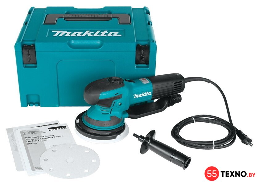 Эксцентриковая шлифмашина Makita BO6050J - Изображение №26 — Интернет-магазин 55texno.by