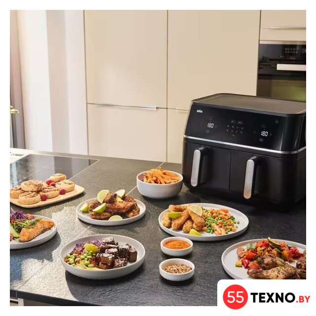 Аэрогриль (аэрофритюрница) Braun TwinCook 5 TD 5030I - Изображение №9 — Интернет-магазин 55texno.by