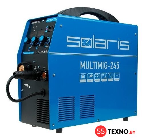 Сварочный инвертор Solaris MULTIMIG-245 - Изображение №1 — Интернет-магазин 55texno.by