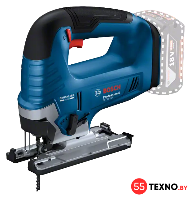 Электролобзик Bosch GST 185-LI Professional 06015B3021 (без АКБ) - Изображение №1 — Интернет-магазин 55texno.by