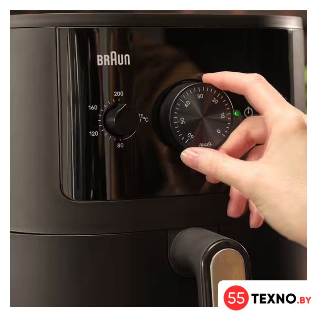 Аэрогриль (аэрофритюрница) Braun MultiFry 3 HF 3000 IBK - Изображение №3 — Интернет-магазин 55texno.by