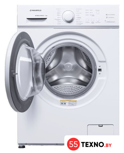 Стиральная машина MAUNFELD MFWM127WH051 - Изображение №2 — Интернет-магазин 55texno.by
