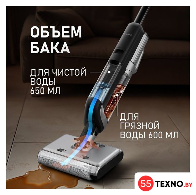 Вертикальный моющий пылесос Weissgauff V22 BLDC 250 Graphite DoubleSide AquaPro SelfDry - Изображение №16 — Интернет-магазин 55texno.by