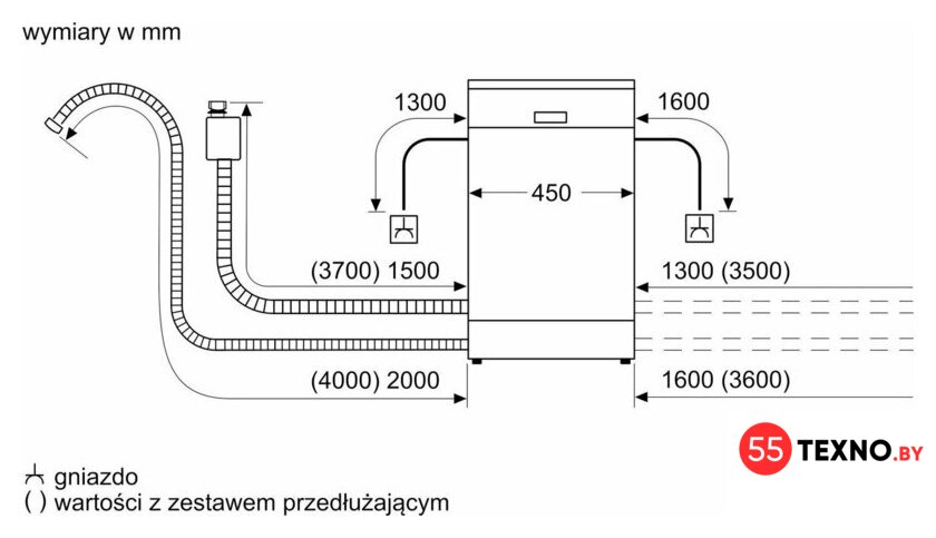 Встраиваемая посудомоечная машина Bosch Serie 4 SPV4HMX10E - Изображение №10 — Интернет-магазин 55texno.by