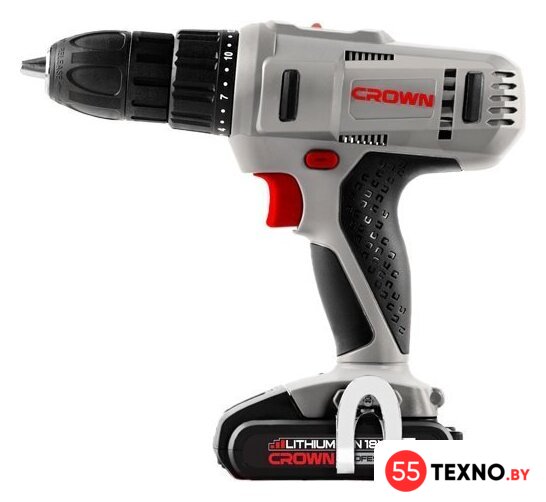 Дрель-шуруповерт Crown CT21056L-1.5 BMC (с 2-мя АКБ, кейс) - Изображение №2 — Интернет-магазин 55texno.by