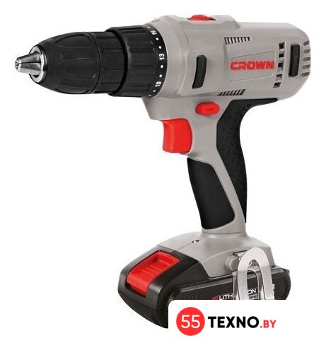 Дрель-шуруповерт Crown CT21056L-1.5 BMC (с 2-мя АКБ, кейс) - Изображение №1 — Интернет-магазин 55texno.by