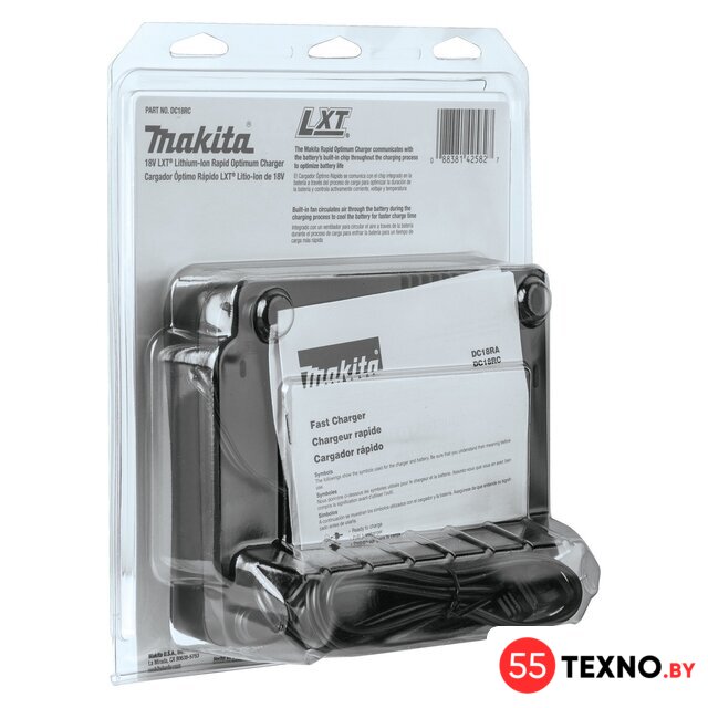 Зарядное устройство Makita DC18RC - Изображение №4 — Интернет-магазин 55texno.by