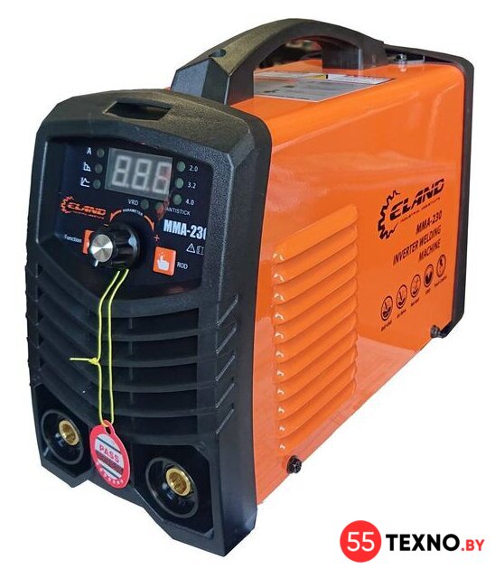 Сварочный инвертор ELAND MMA-230(230D) - Изображение №1 — Интернет-магазин 55texno.by