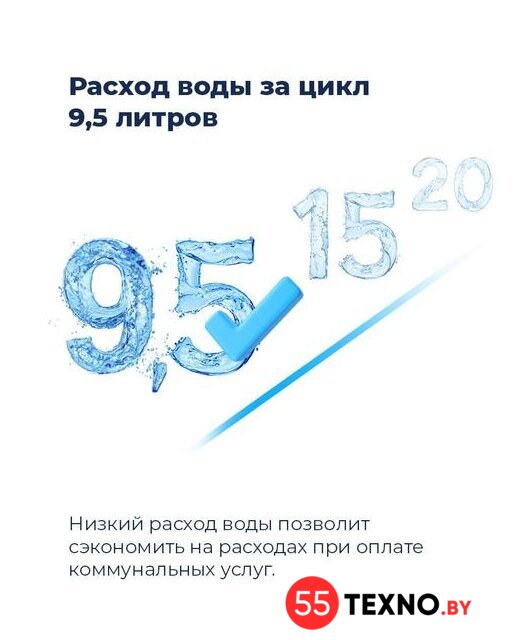 Отдельностоящая посудомоечная машина MAUNFELD MWF08S - Изображение №28 — Интернет-магазин 55texno.by