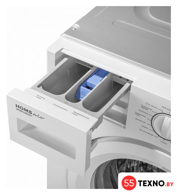 Стиральная машина HOMSair WMB148WH - Изображение №6 — Интернет-магазин 55texno.by