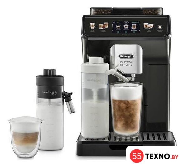 Кофемашина DeLonghi Eletta Explore ECAM450.65.G - Изображение №2 — Интернет-магазин 55texno.by