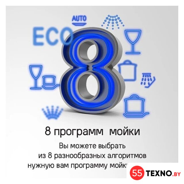 Встраиваемая посудомоечная машина MAUNFELD MLP-08IMROI - Изображение №53 — Интернет-магазин 55texno.by