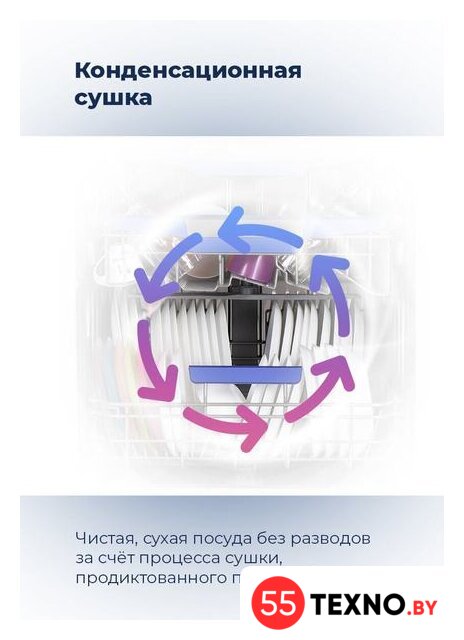 Отдельностоящая посудомоечная машина MAUNFELD MWF12I - Изображение №30 — Интернет-магазин 55texno.by