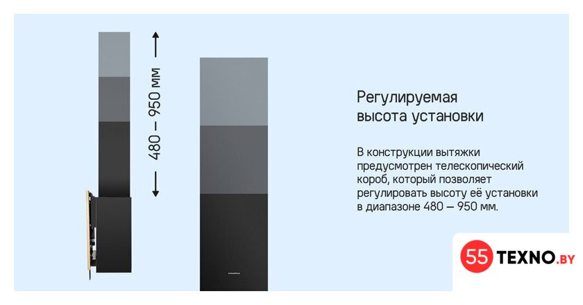 Кухонная вытяжка MAUNFELD Fermana 60 (черный) - Изображение №18 — Интернет-магазин 55texno.by