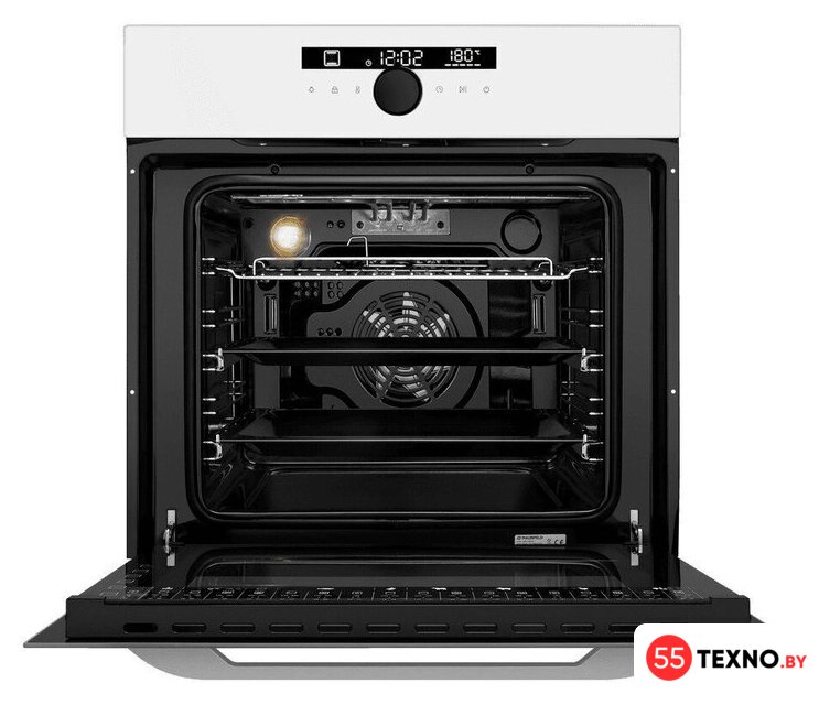 Электрический духовой шкаф MAUNFELD EOEH7613W Glossy - Изображение №2 — Интернет-магазин 55texno.by