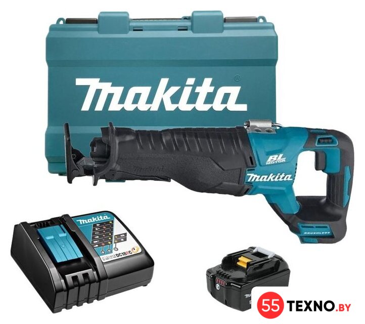 Сабельная пила Makita DJR187RT (с 1-им АКБ, кейс) - Изображение №1 — Интернет-магазин 55texno.by
