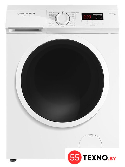 Стиральная машина MAUNFELD MFWM106WH05 - Изображение №1 — Интернет-магазин 55texno.by