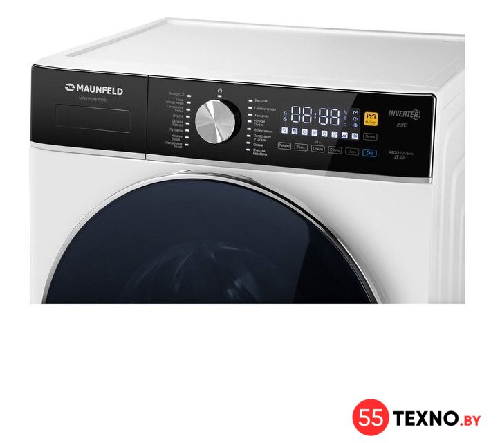 Стиральная машина MAUNFELD MFWM148WH03 - Изображение №10 — Интернет-магазин 55texno.by