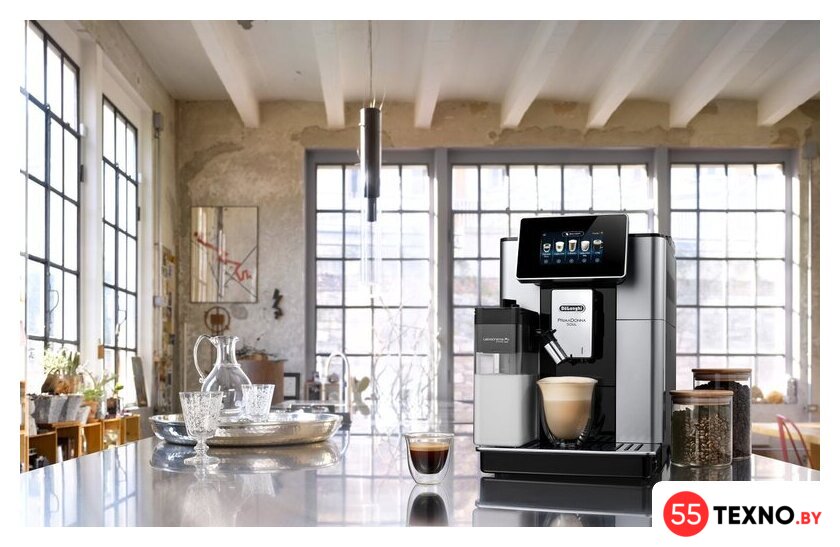 Кофемашина DeLonghi PrimaDonna Soul ECAM610.55.SB - Изображение №7 — Интернет-магазин 55texno.by